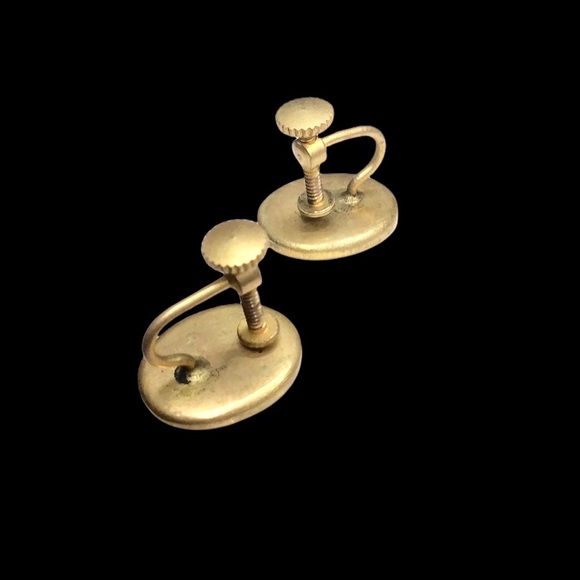 🌺Vintage 1940’s 24K Damascene Necklace & Earrings - Picture 14 of 15